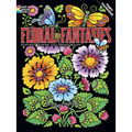 Floral Fantasies Stained Glass Coloring Book - Paperback