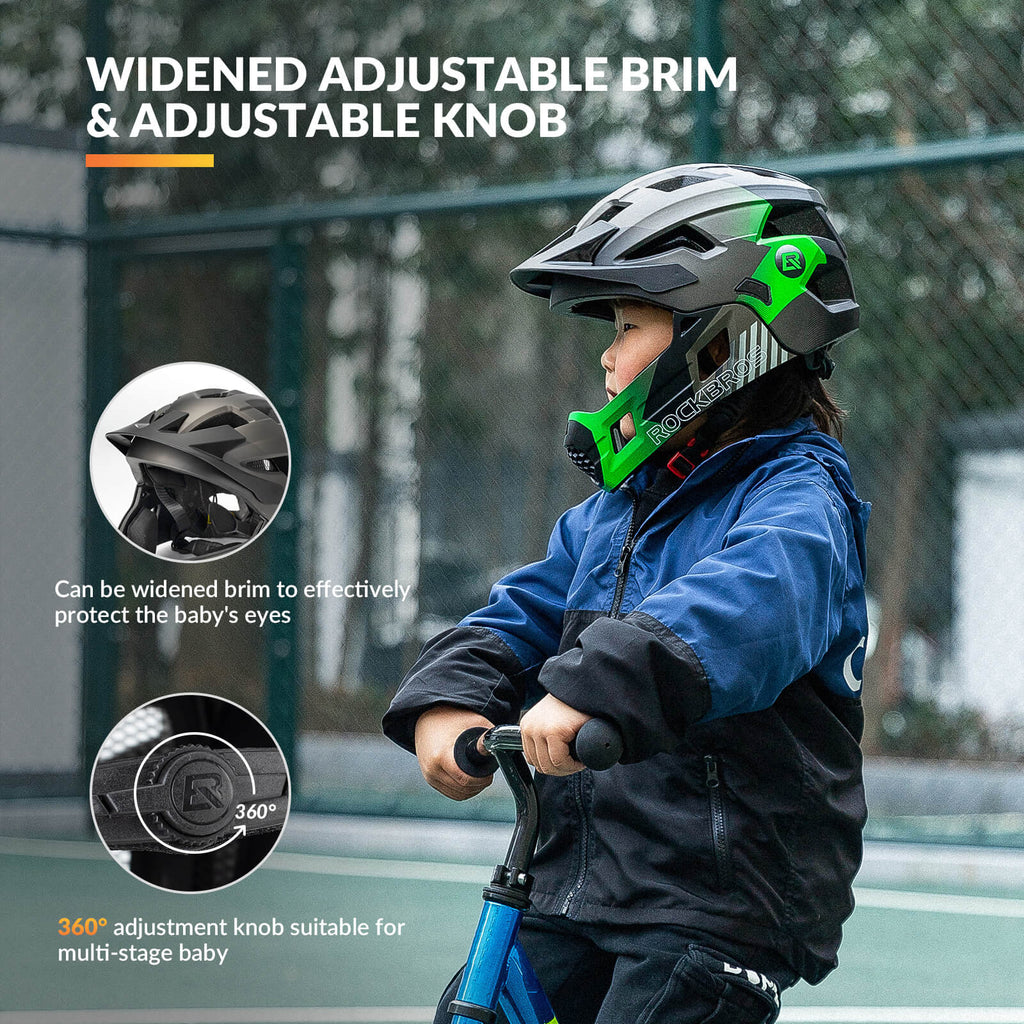 TS-61 Kids Full-Face Bike Helmet