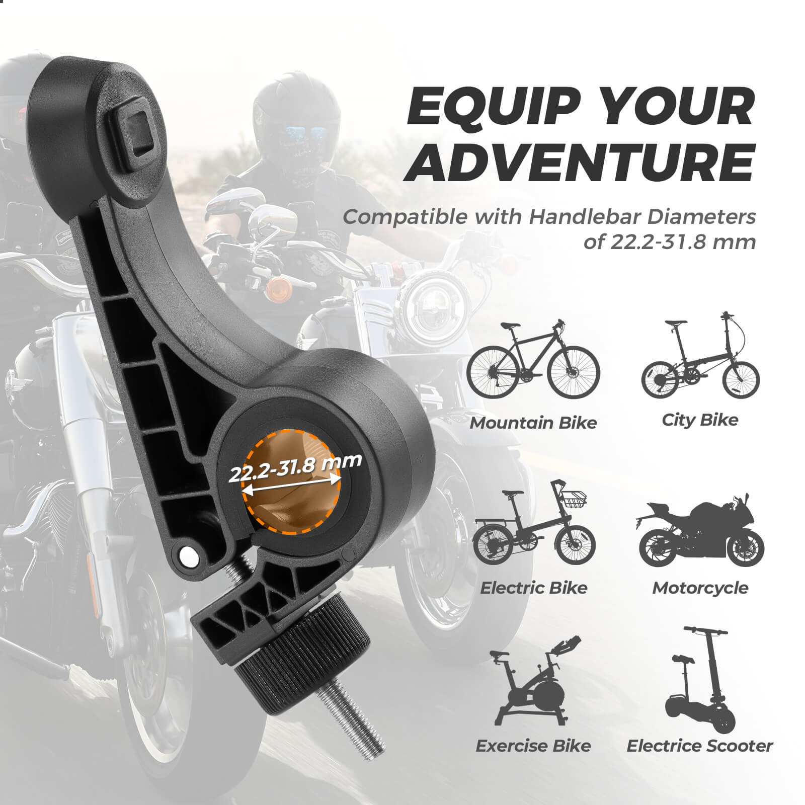 HW-180 Bike Phone Holder