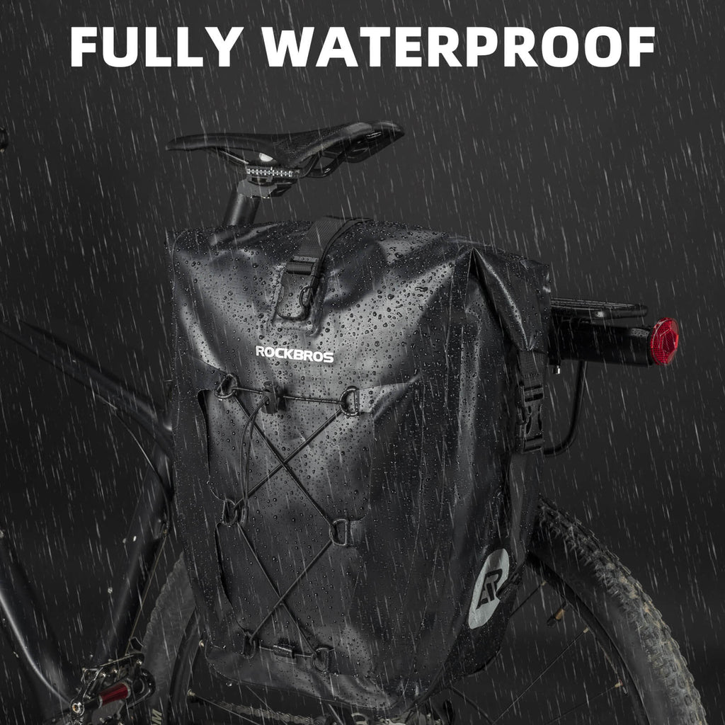 Fully Waterproof Bike Pannier Large Capacity