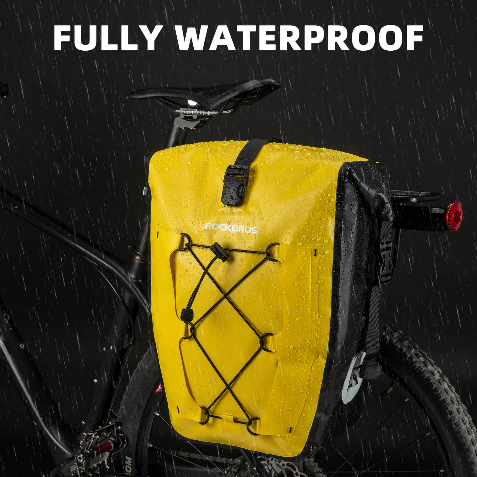 Fully Waterproof Bike Pannier Large Capacity