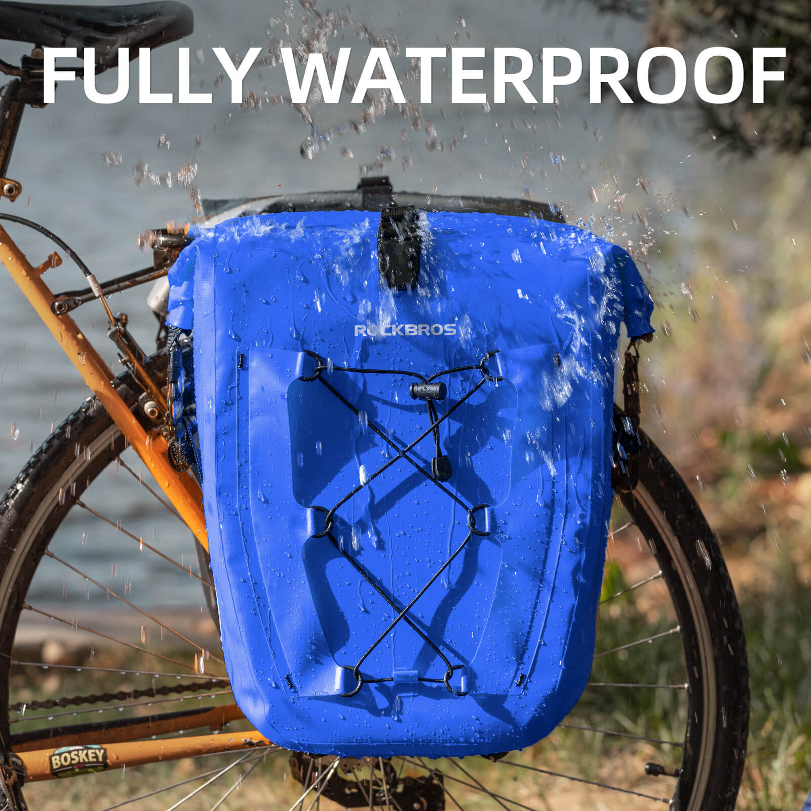 Fully Waterproof Bike Pannier Large Capacity