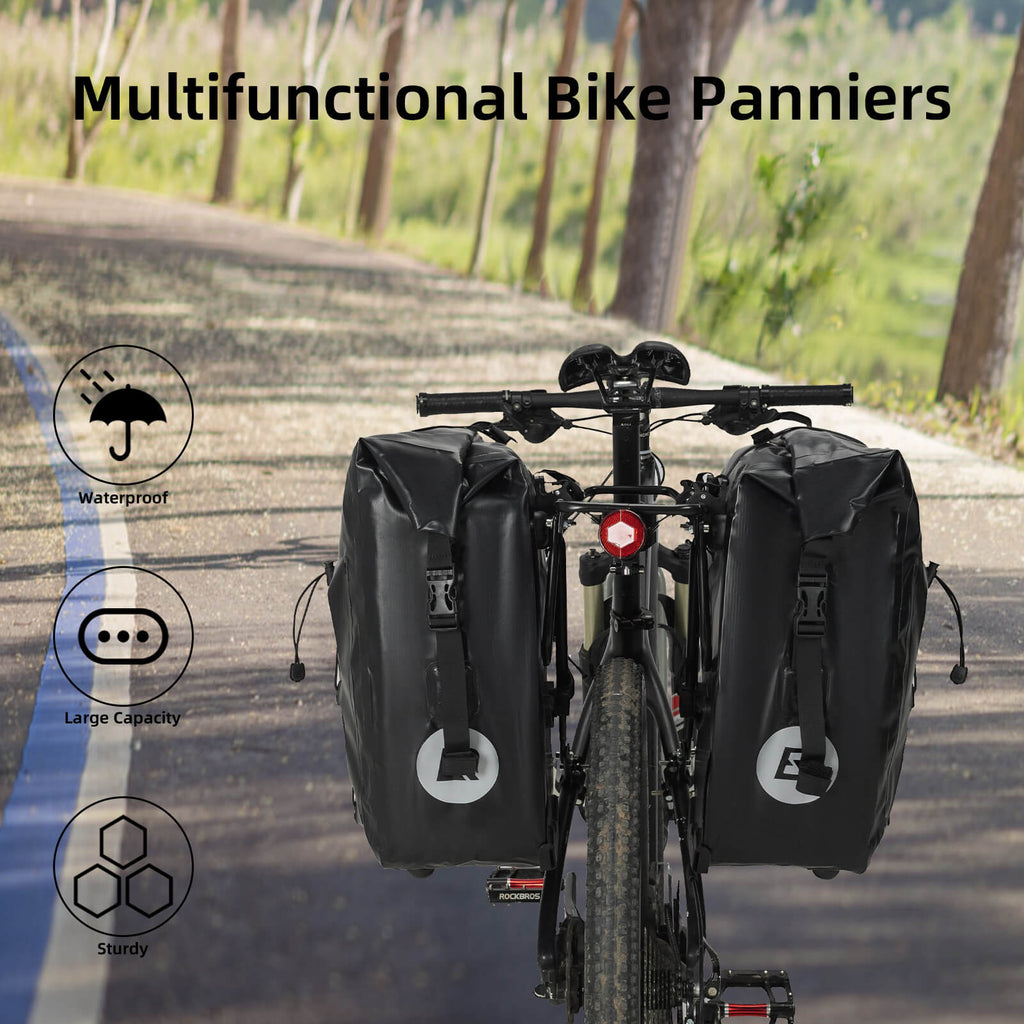 Fully Waterproof Bike Pannier Large Capacity