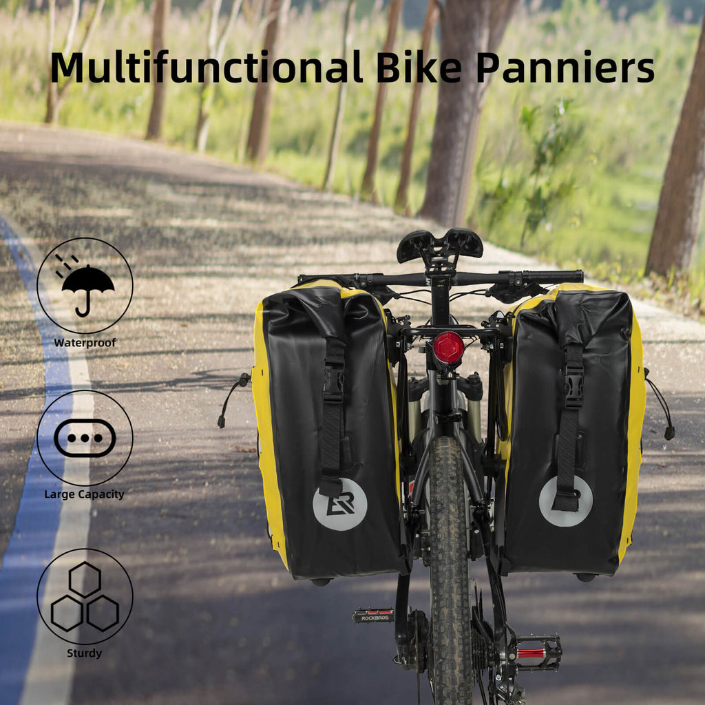 Fully Waterproof Bike Pannier Large Capacity