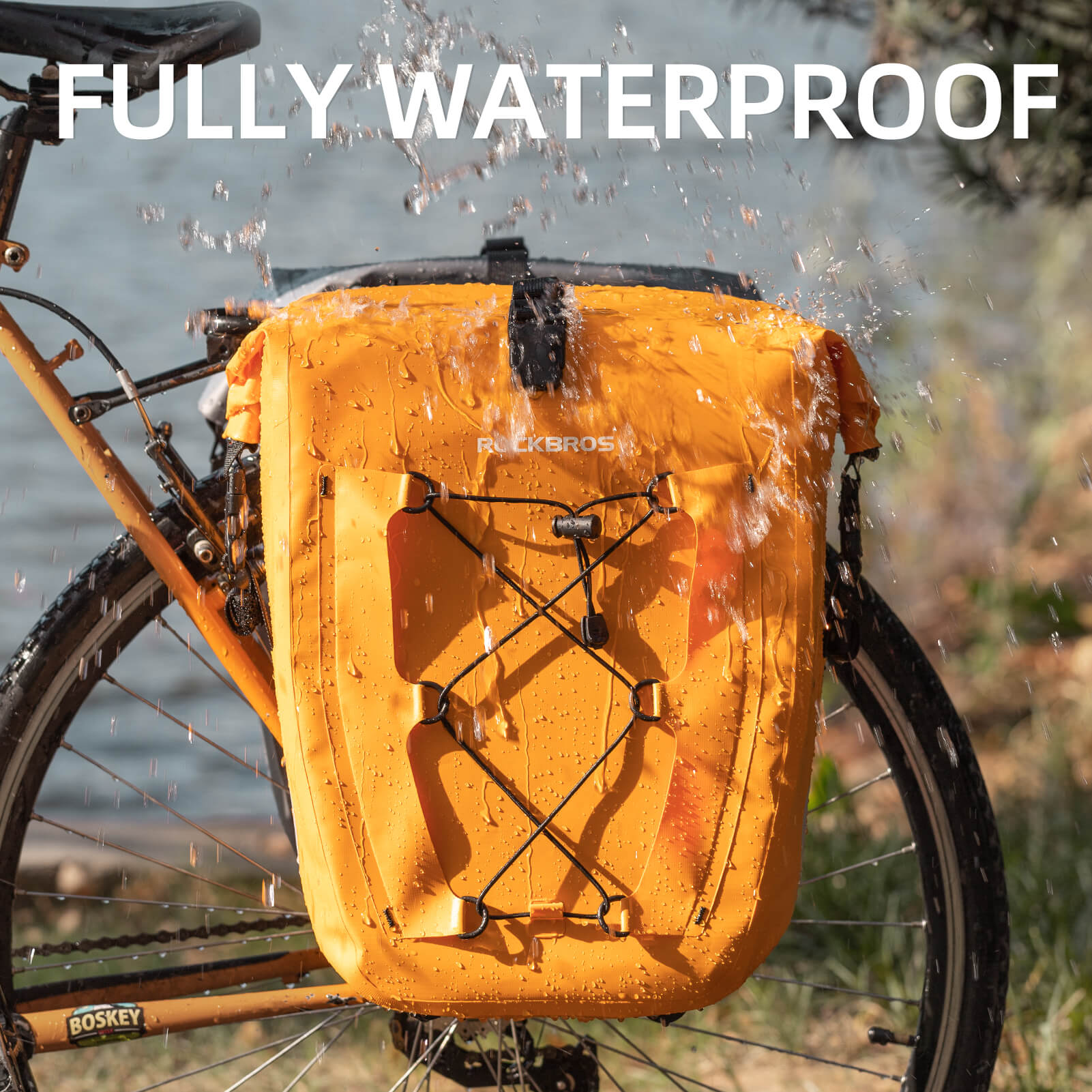 Fully Waterproof Bike Pannier Large Capacity