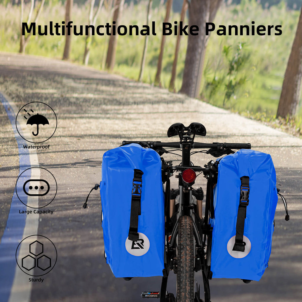 Fully Waterproof Bike Pannier Large Capacity