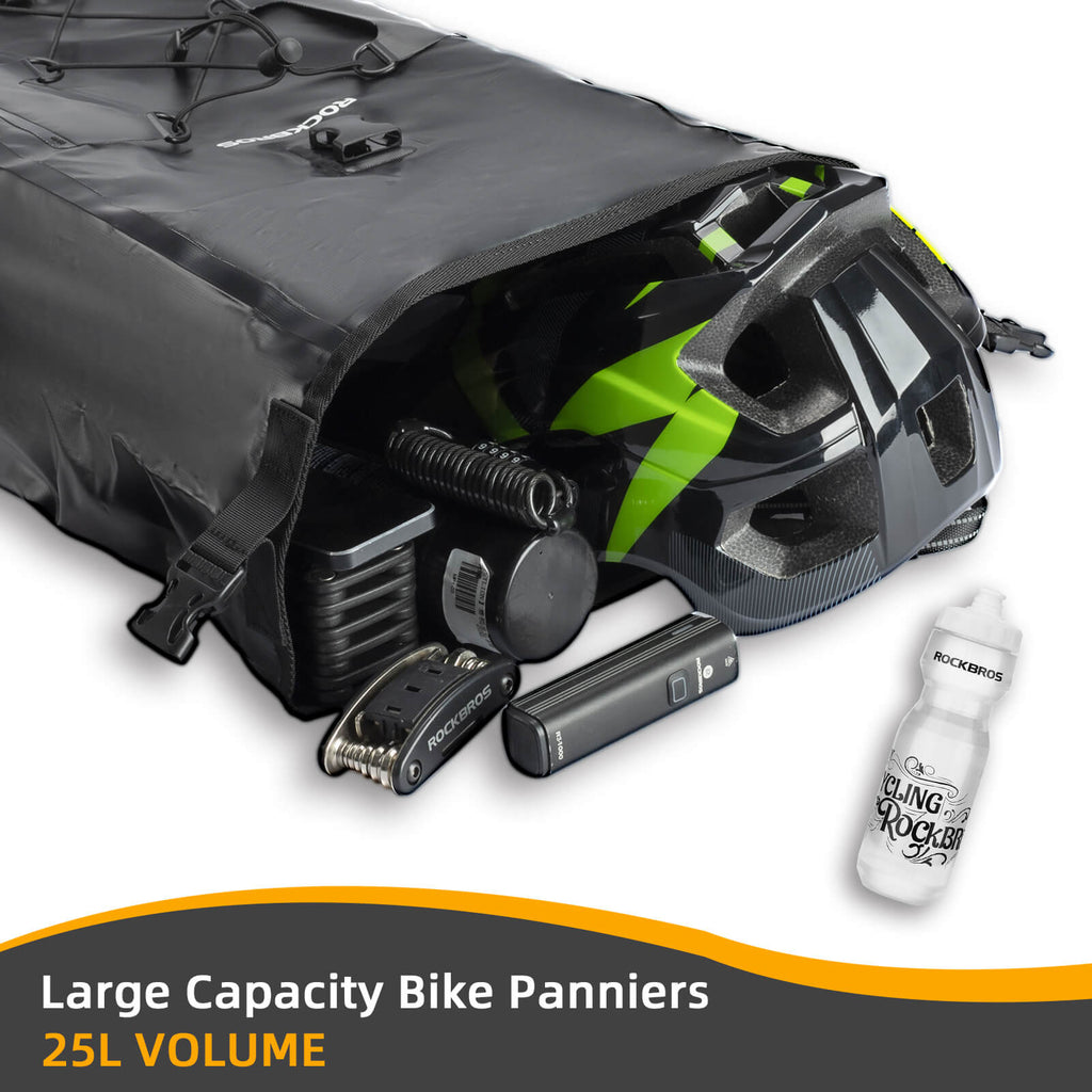 Fully Waterproof Bike Pannier Large Capacity