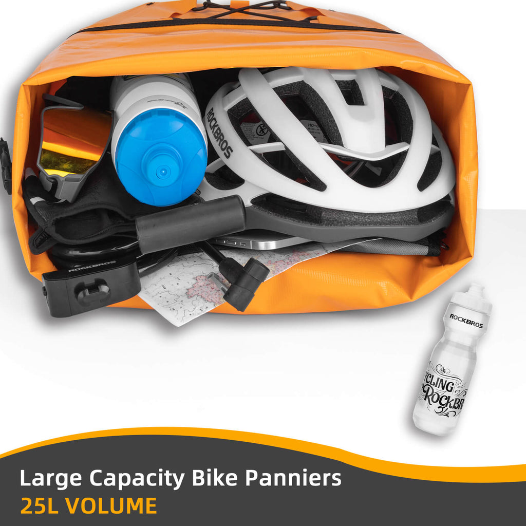 Fully Waterproof Bike Pannier Large Capacity