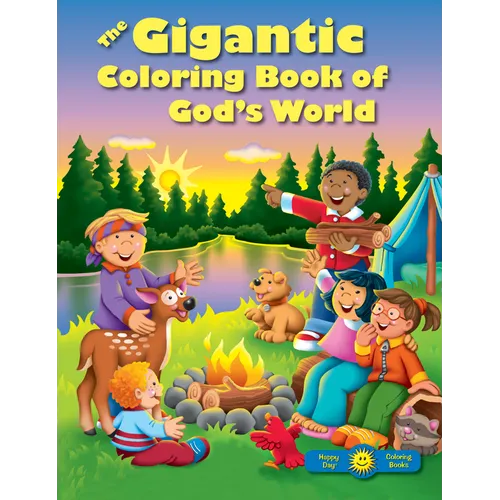 The Gigantic Coloring Book of God's World - Paperback