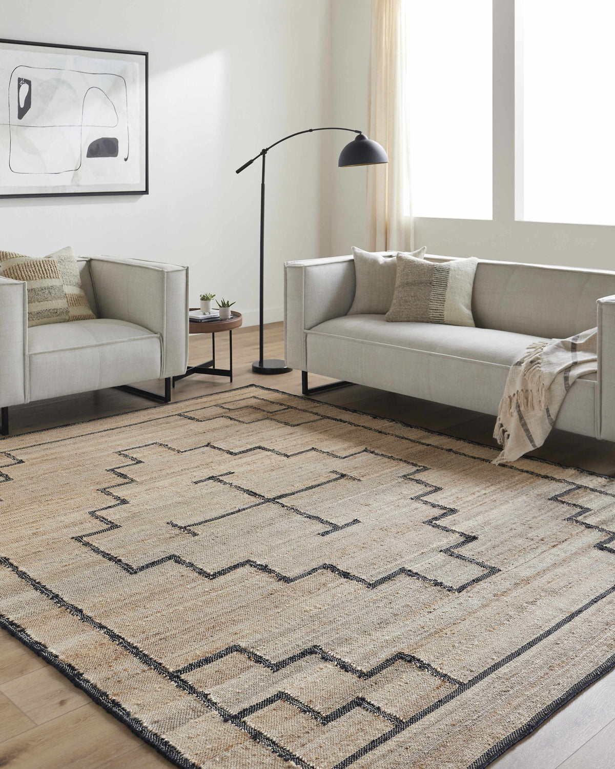 Robyn Handmade Jute Carpet - Clearance