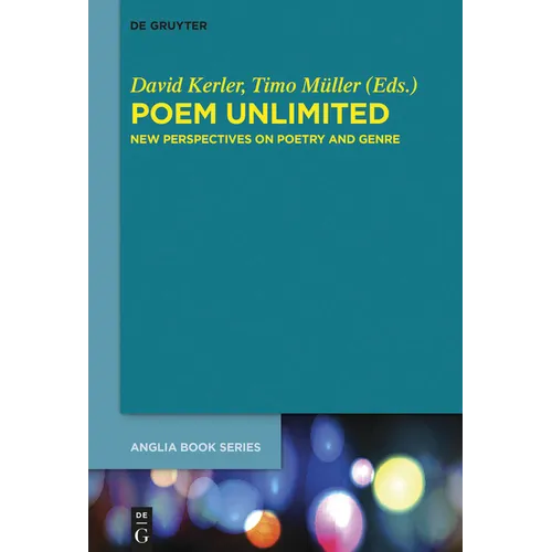 Poem Unlimited: New Perspectives on Poetry and Genre - Paperback