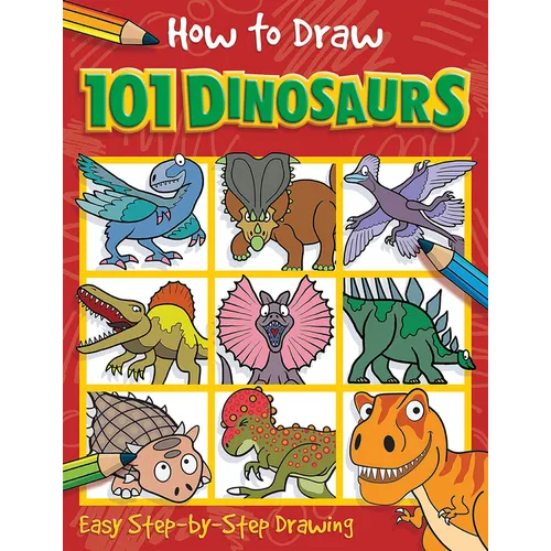 How to Draw 101 Dinosaurs - Paperback