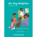 My Dog Neighbor coloring book - Paperback