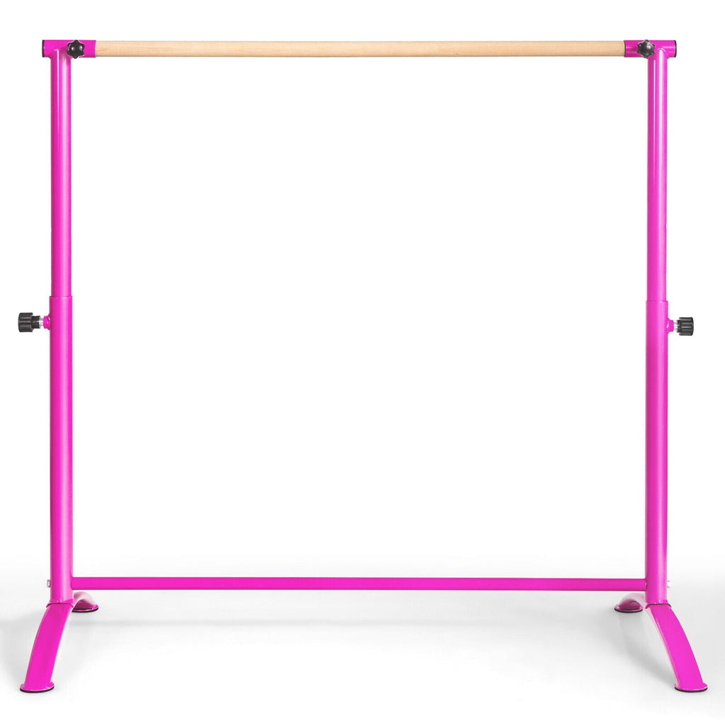 51 Inch Ballet Barre Bar with 4-Position Adjustable Height