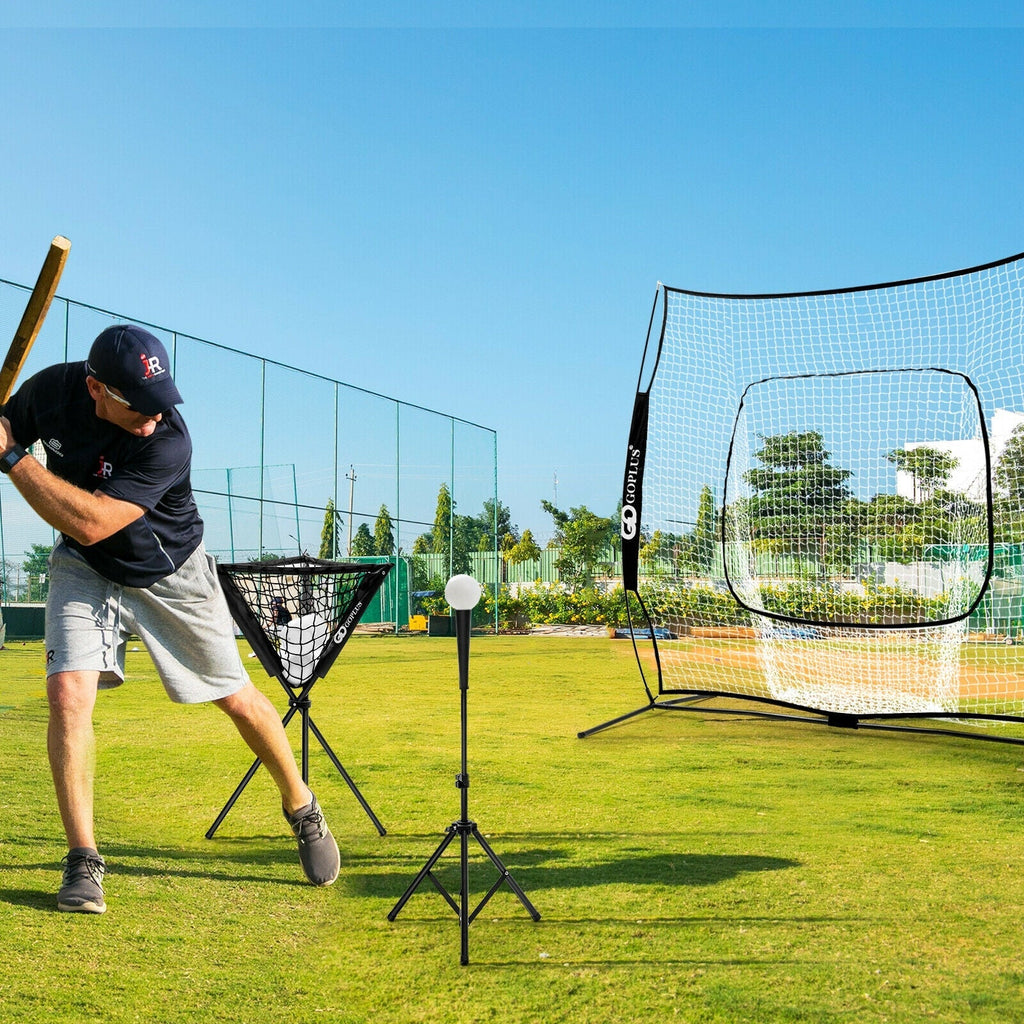 Portable Practice Net Kit with 3 Carrying Bags