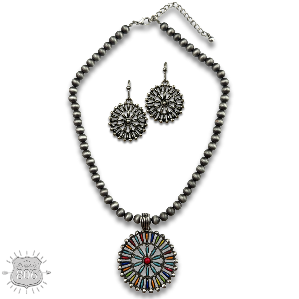 Southwest necklace set - LC