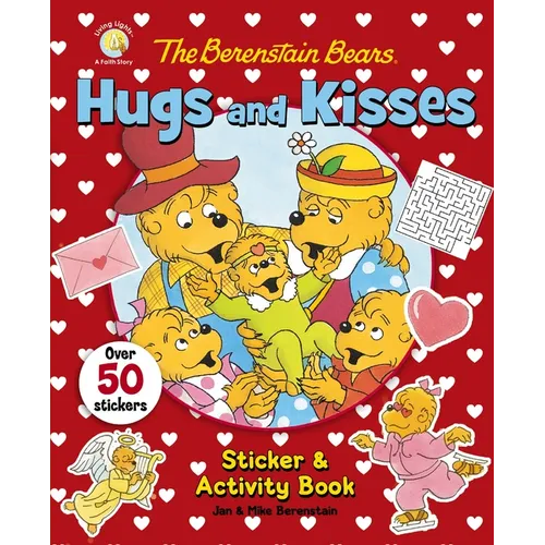 The Berenstain Bears Hugs and Kisses Sticker and Activity Book - Paperback
