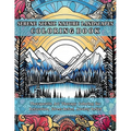Serene Scenic Nature Landscapes Coloring Book: Therapeutic Art Therapy Coloring for Relaxation, Stress Relief, Anxiety Relief - Paperback
