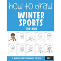 How to Draw Winter Sports for Kids - Vol 1 - Paperback