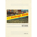 Vintage Lined Notebook Greetings from Anchorage - Paperback