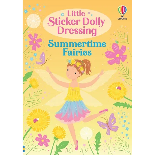 Little Sticker Dolly Dressing Summertime Fairies - Paperback