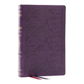 RSV Personal Size Bible with Cross References, Purple Leathersoft, (Sovereign Collection) - Imitation Leather