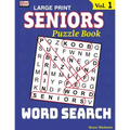 SENIORS Puzzle Book: WORD SEARCH, Specially designed for adults - Paperback