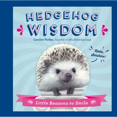 Hedgehog Wisdom: Little Reasons to Smile - Hardcover