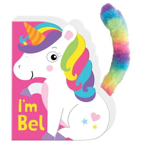 Little Tails: I'm Bel the Unicorn: Board Book with Plush Tail - Board Book