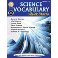 Science Vocabulary Quick Starts, Grades 4 - 8 - Paperback