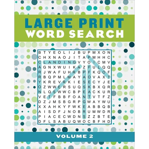Large Print Word Search Volume 2 - Paperback