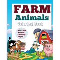 Farm Animals: Coloring Book: 40+ Farm Animal Coloring Pages - Paperback