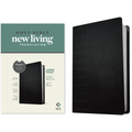 NLT Large Print Thinline Reference Bible, Filament Enabled Edition (Red Letter, Leatherlike, Black) - Imitation Leather