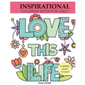 Inspirational Coloring Book for Girls: Inspiring Quotes to Color - Paperback