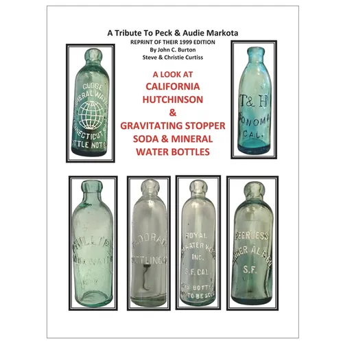 California Hutchinson & Gravitating Stopper Soda & Mineral Water Bottles - Paperback