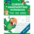 Cursive Handwriting Workbook for Kids: Animal Edition, A Fun and Engaging Cursive Writing Exercise Book for Homeschool or Classroom (Master Letters, W - Paperback