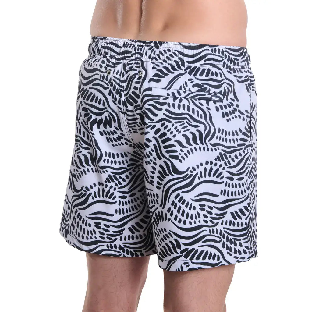 Salt Spray, Surf and Storm Hybrid Short, Compression Lined Swim and Resort Trunk