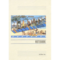 Vintage Lined Notebook Greetings from Melbourne, Florida - Paperback
