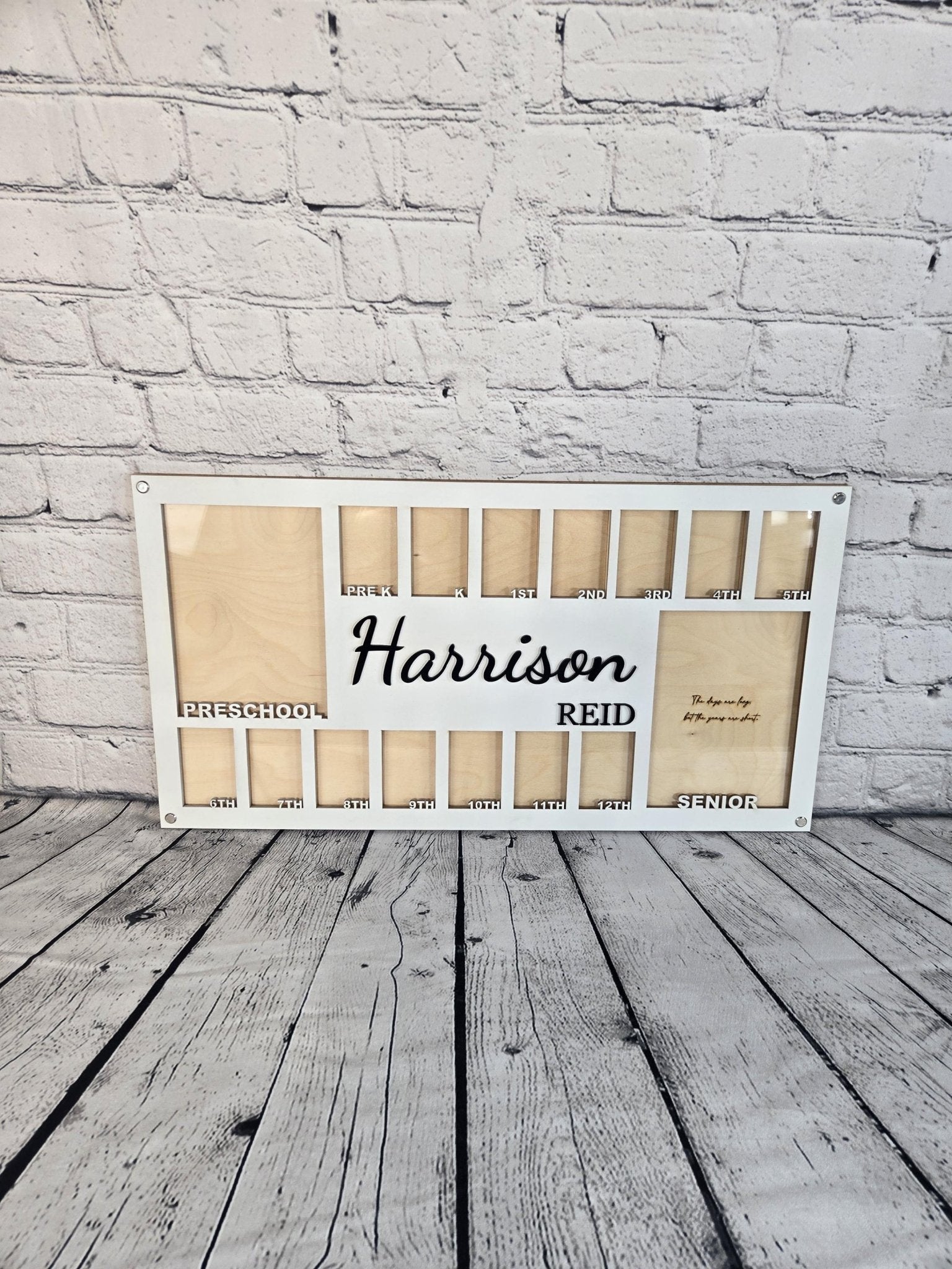 School Years Photo Frame PreSchool & PreK