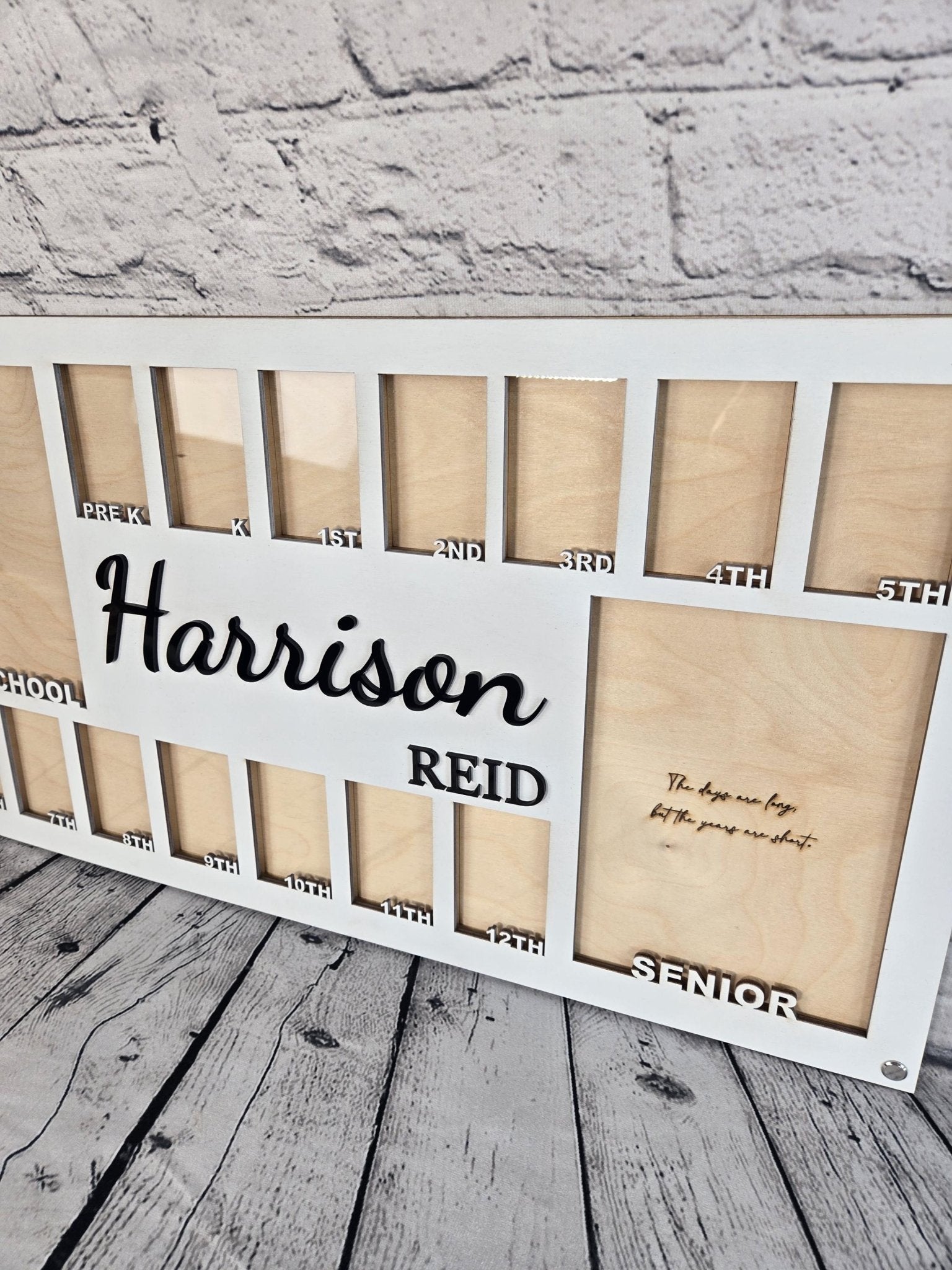 School Years Photo Frame PreSchool & PreK