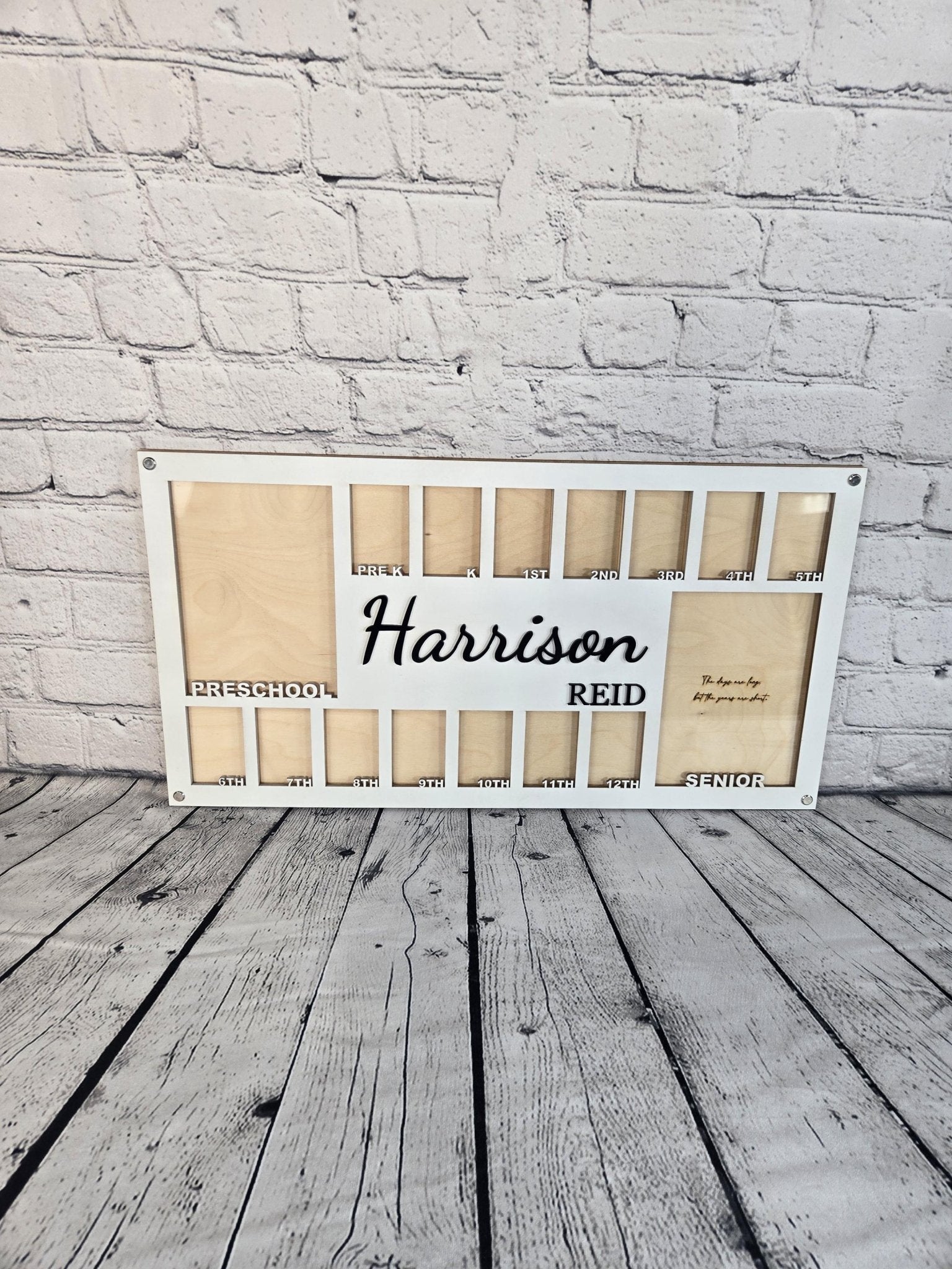 School Years Photo Frame PreSchool & PreK