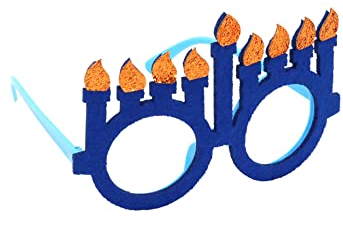 Menorah Shaped Novelty Glasses