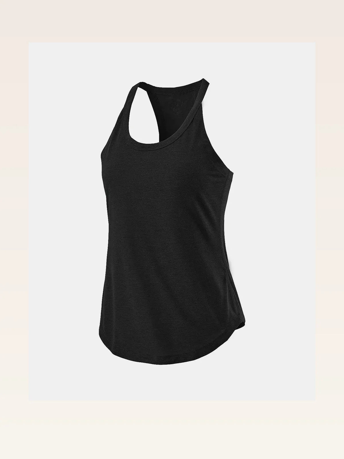 Scoop Neck Racerback Active Tank Top