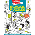 School Puzzles: Activity Book for Kids 6 and Up with Over 100 Puzzles Featuring Classrooms, Field Trips and More, Search and Find Over 1,900 Hidden Ob - Paperback