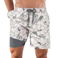 Secret Garden Hybrid Short, Compression Lined Swim and Resort Trunk