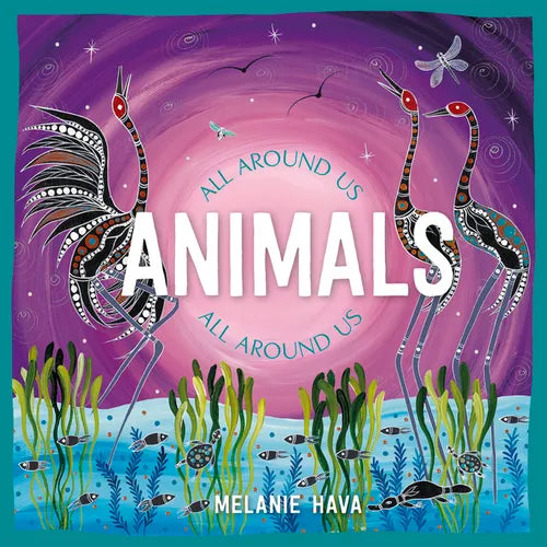 Animals All Around Us - Board Book