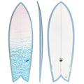 Sharky Shoreline by Ben Hicks – Limited Edition Surfboard Art
