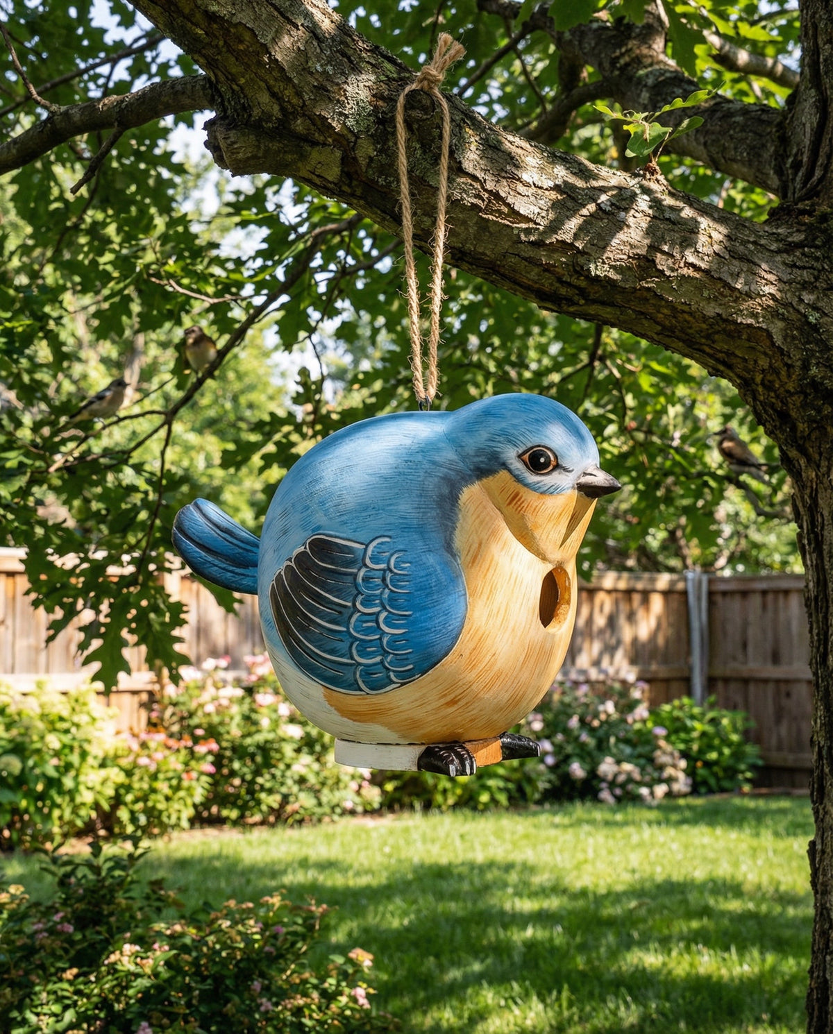Bluebird Gord-O Wooden Birdhouse