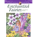 Creative Haven Enchanted Fairies Coloring Book - Paperback