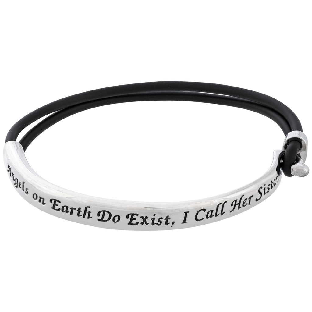 Sisters are Angels on Earth Bracelet